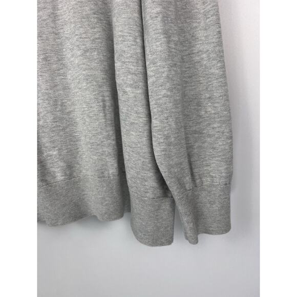 Brooks Brothers XXL Supima Cotton Full Zip Mock Neck Sweater Gray Men’s00 - Picture 8 of 9